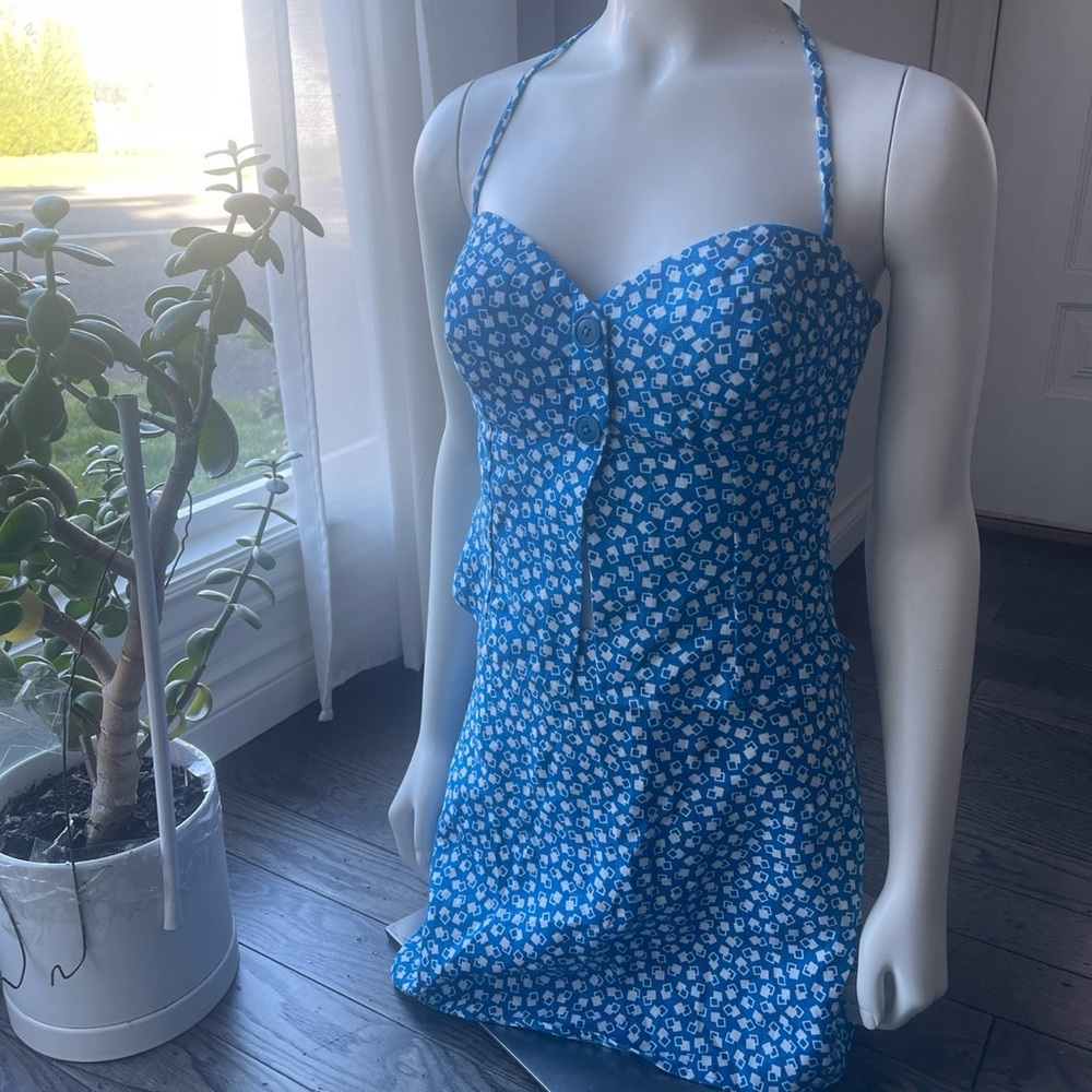 Reformation Veranda Linen Skirt size 2 and Alexandria top size 4 both in Samba. - Picture 7 of 9